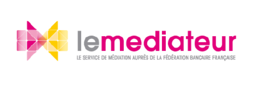 Le logo du médiateur bancaire de la Fédération Bancaire Française